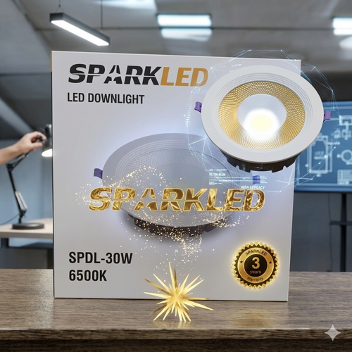 SPARKLED 30W COB 6500K