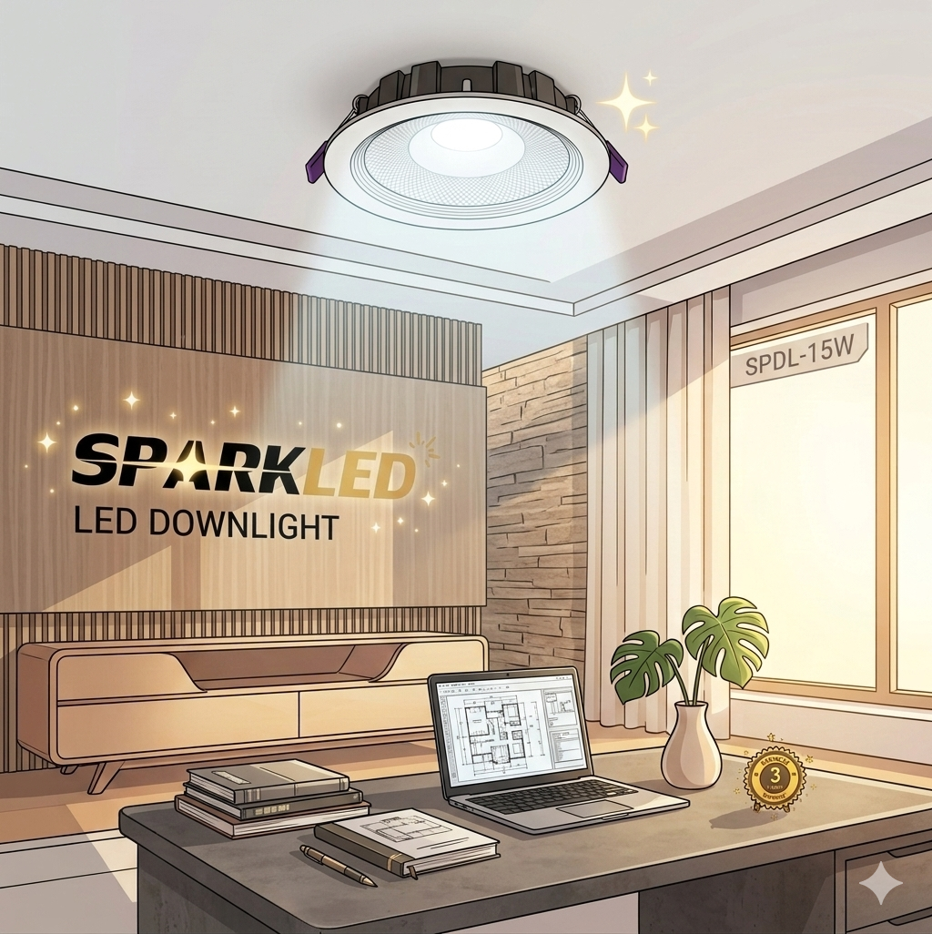 SPARKLED COB 15W DAYLIGHT 6500K